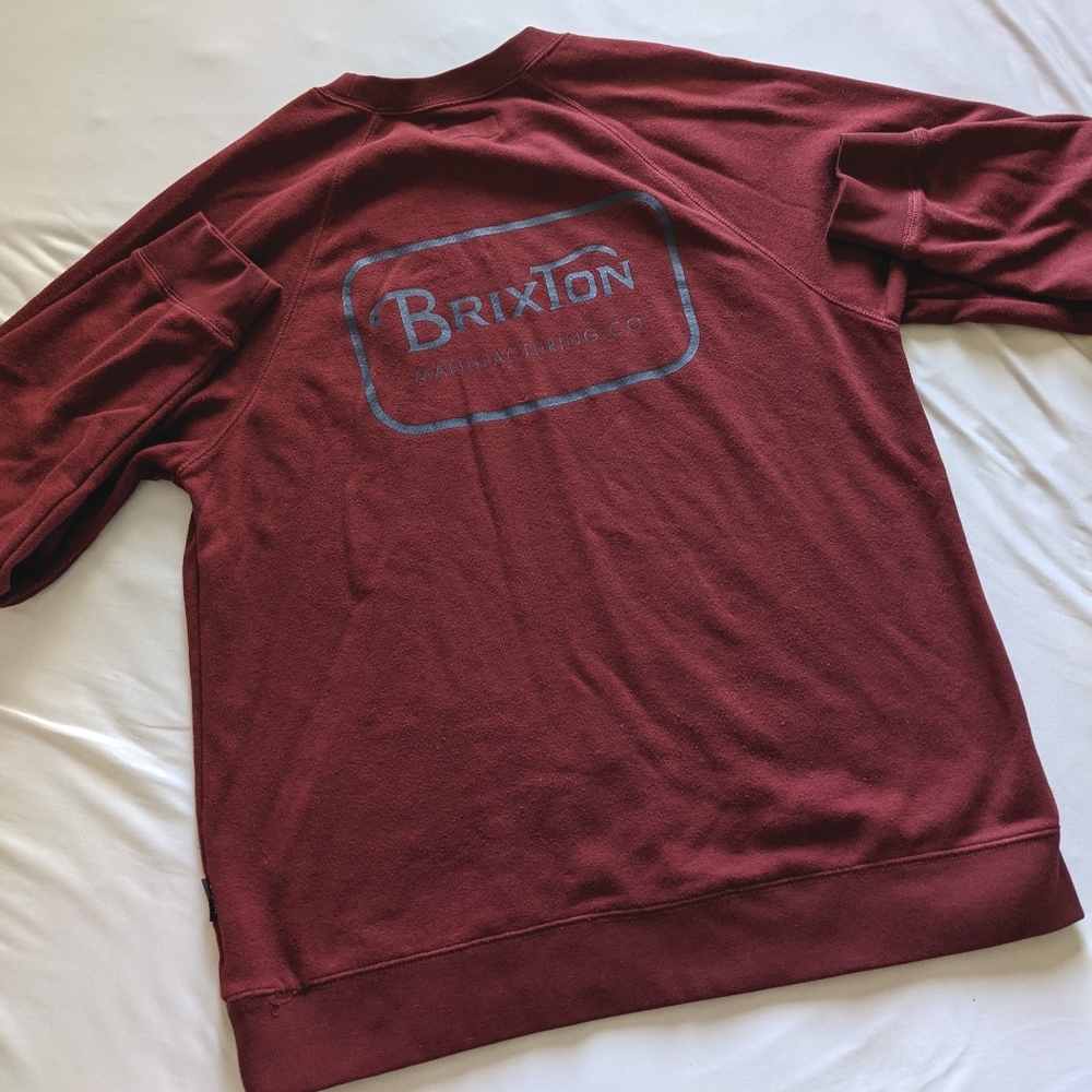 Maroon Brixton sweater